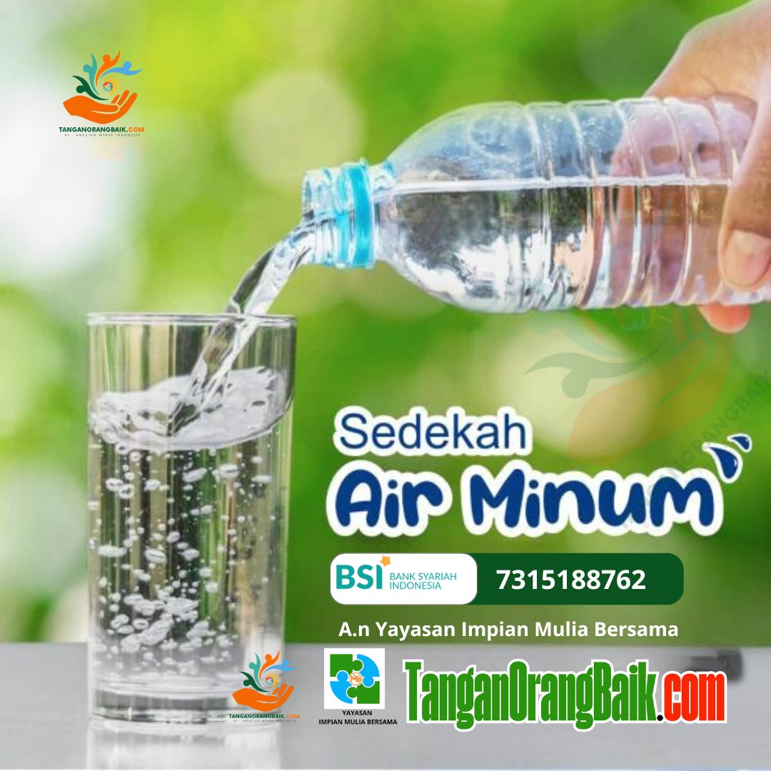 Sedekah Air Minum Tiap Hari Jum'at